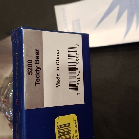 Reed & Barton Teddy Bear ornament - Picture 7 of 8